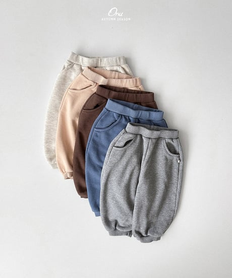 予約 ONU Color jogger pants