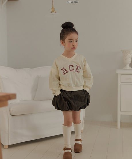 予約 melikey Shirring pumpkin skirt