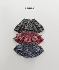 予約 bonito Check-out skirt
