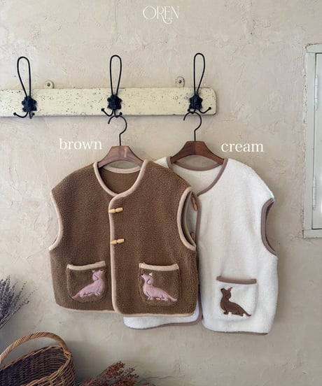 予約 OREN Mongso Dumble Vest