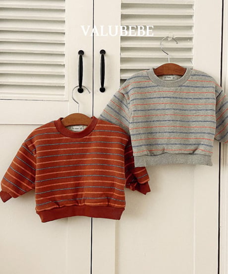 予約 valubebe Top double ST man to man