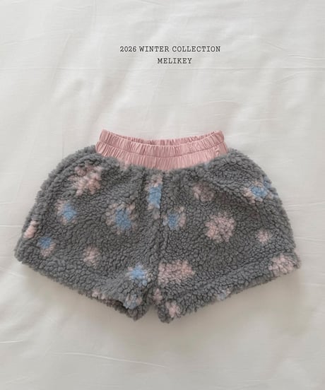 予約 melikey Heart flower pants