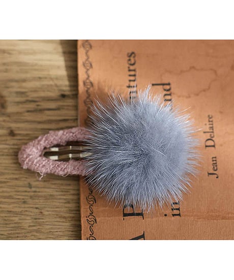 予約 FLO Choux cream hairpin
