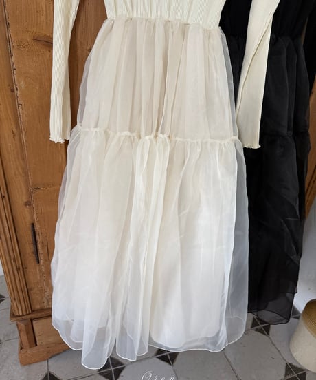 予約 OREN Sevrine Organza Dress(ママとお揃い)