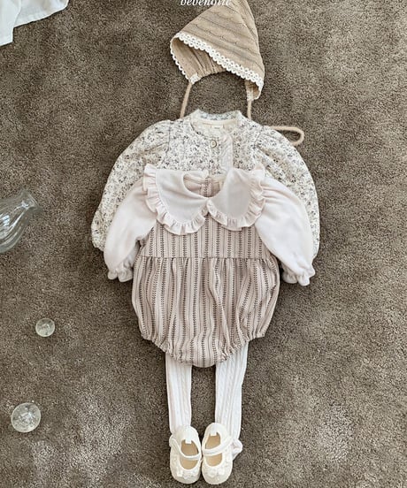 予約 bebeholic Leaf car suit