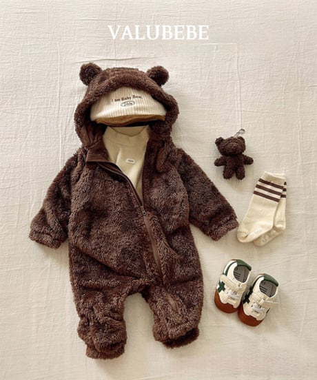 予約 valubebe Warm fleece suit