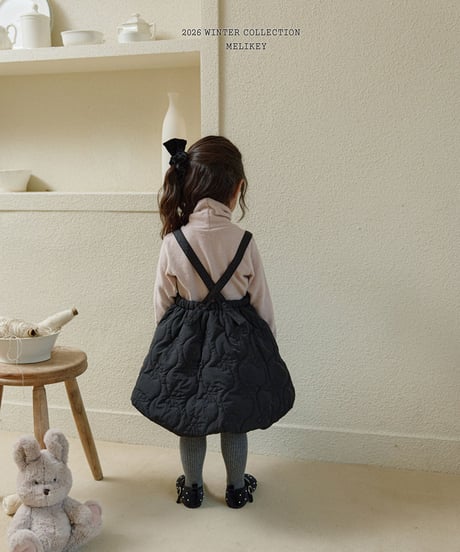 予約 melikey Quilted Bang Bang One Piece