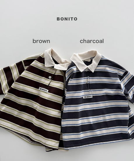 予約 bonito ST collar tee