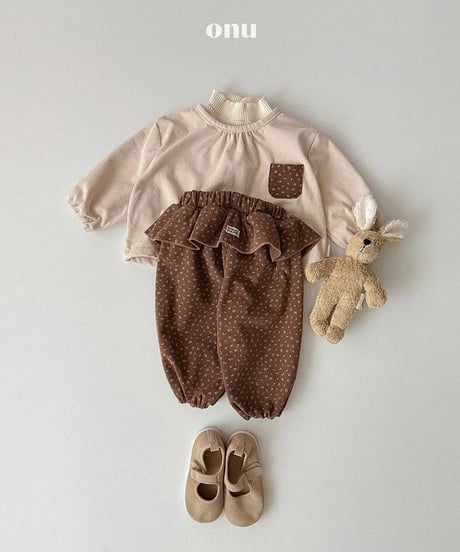 予約 ONU Kimo Golden Blouse