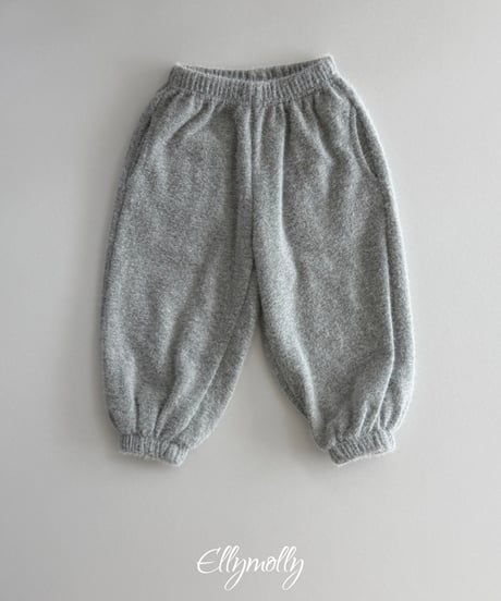予約Elly Molly Snow flower angol jogger pants