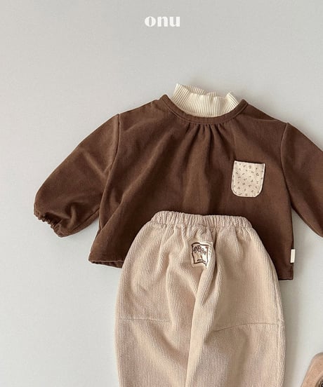 予約 ONU Kimo Golden Blouse