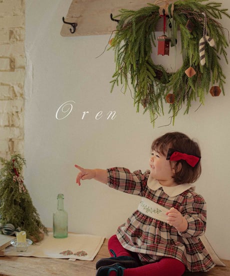予約 OREN Noëlia Check Suit