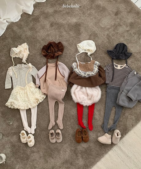 予約 bebeholic Knit leggings