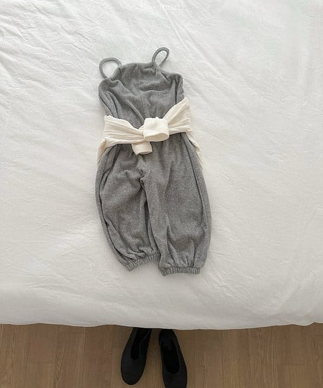 予約minirobe Terry overalls