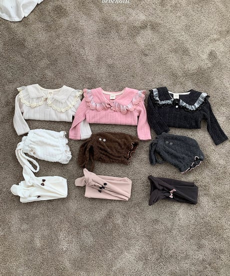 予約 bebeholic Rope suspender bloomer