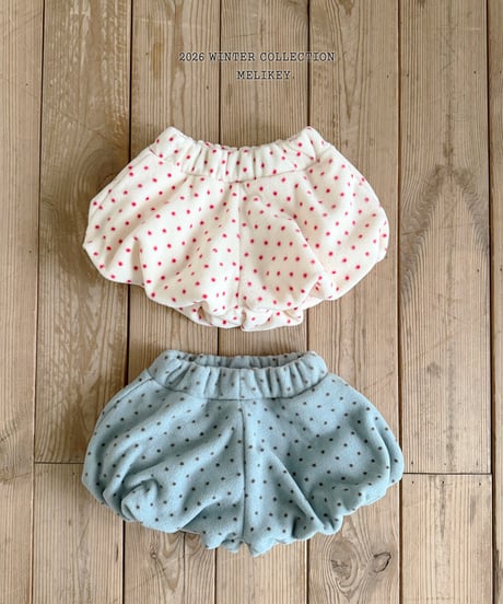 予約 melikey Dot pumpkin pants