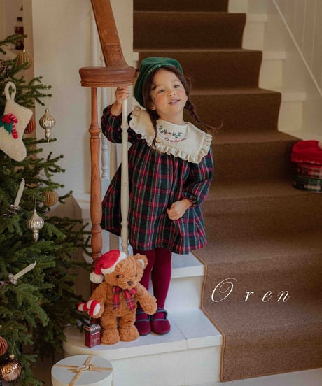 予約 OREN Eve Check Dress