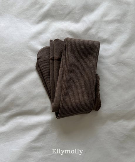 予約Elly Molly Fleece-Lined Basic Tights