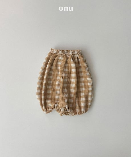 予約 ONU Check dongle pants