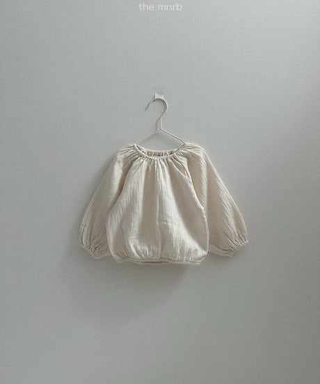 予約minirobe Balloon blouse