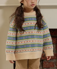 予約 melikey Vintage Indian knit