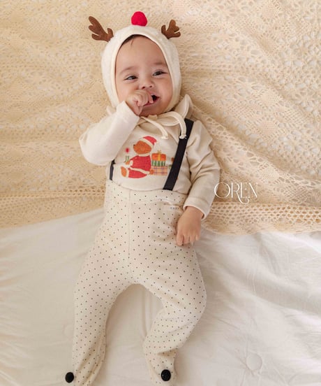 予約 OREN Ange Blanc Footed Leggings