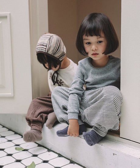 予約 ONU Chubby shibori pants