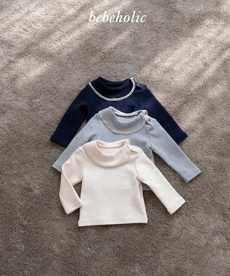 予約 bebeholic Quilted tee