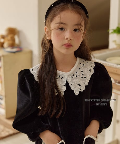 予約 melikey lace collar
