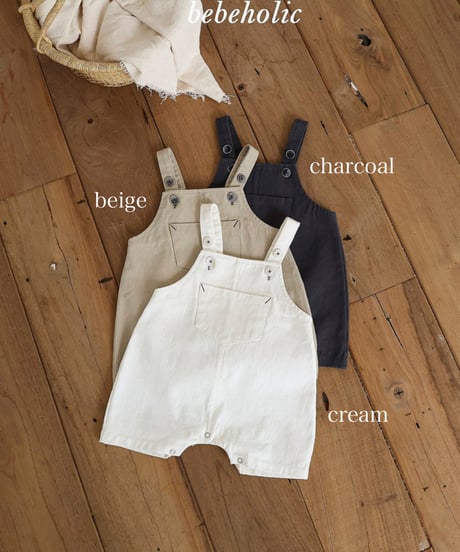 予約 bebeholic Day suspender suit
