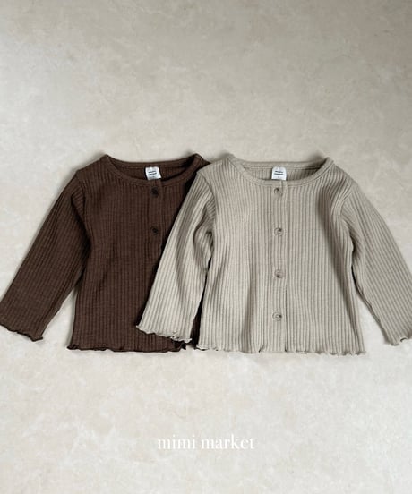 予約 mimi market Lizgolji cardigan