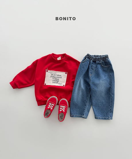予約 bonito Remember button man to man