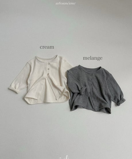 予約 atomeme Madeleine cardigan