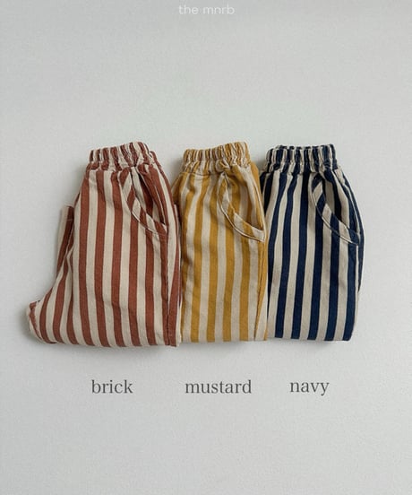 予約minirobe Kinda pants