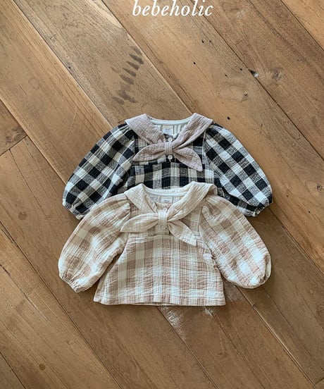 予約 bebeholic Melly Cape blouse