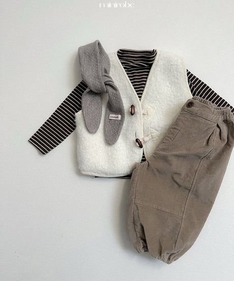 予約minirobe Winter Pitch Jogger Pants