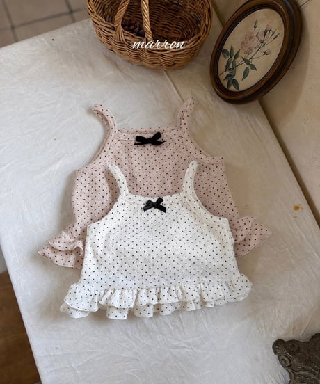 予約 marron Shasha camisole