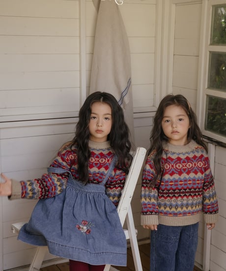 予約 OREN Adeline Multi Wool Knit(ママとお揃い)