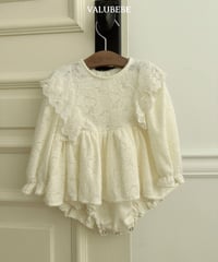 予約 valubebe Bella lace skirt suit