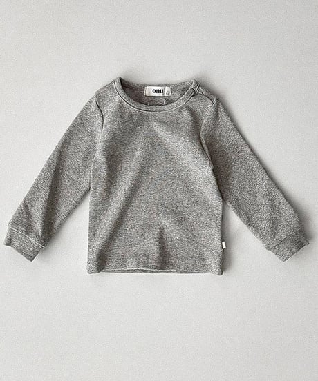 予約 ONU Ribbed Cuff Stretch Tee