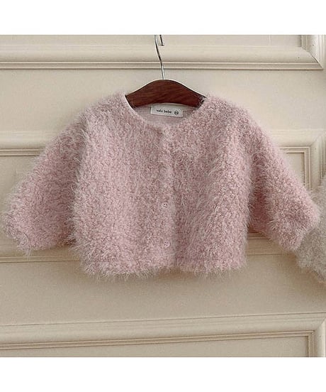 予約 valubebe Oad fur cardigan