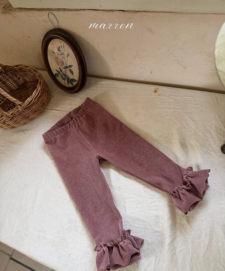 予約 marron Hug leggings
