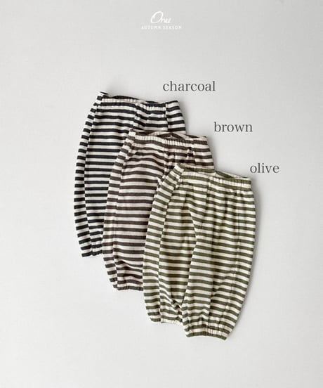 予約 ONU Waffle jogger pants
