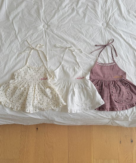 予約 ninibello Hazel Apron One Piece