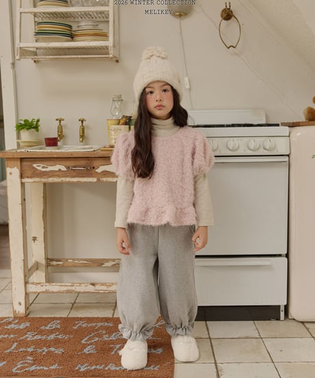 予約 melikey Pocketless jogger pants