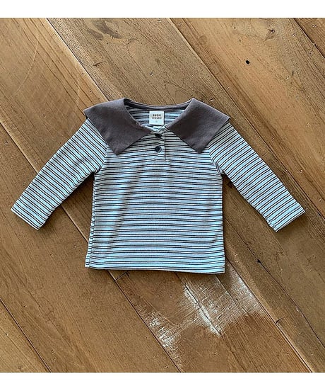 予約 bebeholic Kenny collar tee
