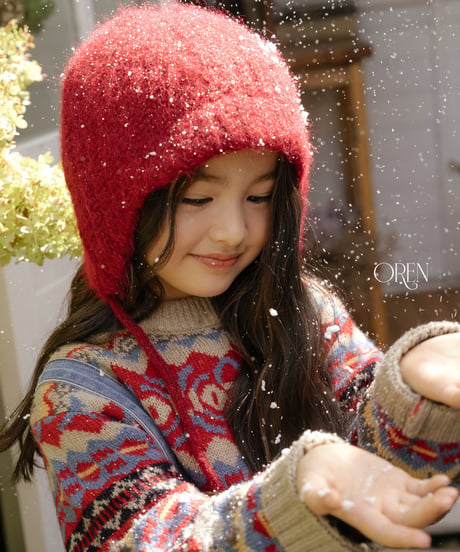 予約 OREN Flip Knit Brim Beanie