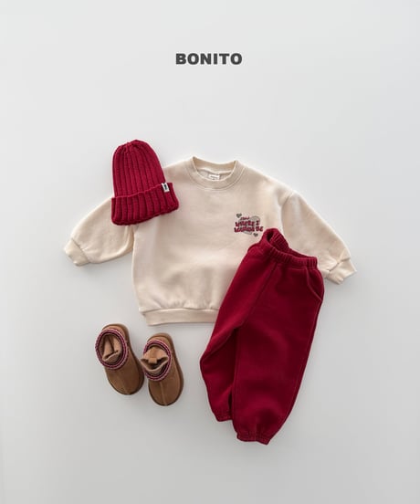 予約 bonito Fleece Jogger Pants
