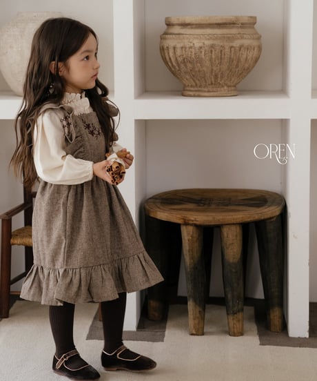 予約 OREN Solen Suspender Dress