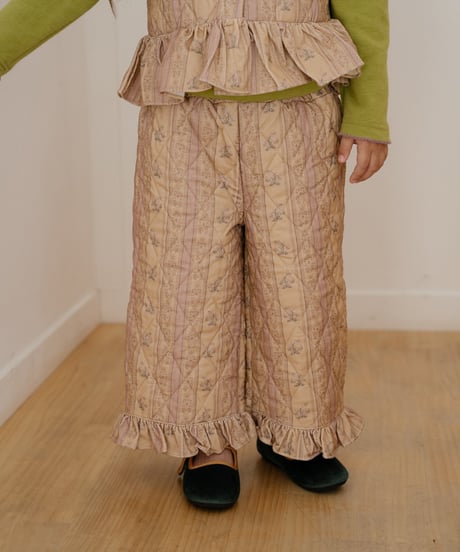 予約 OREN Groot Reversible Quilted Vest & Pants Set